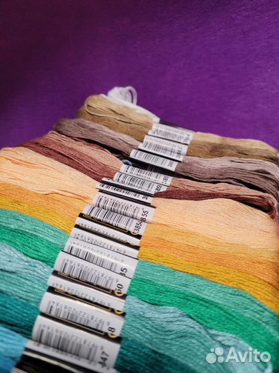 Мулине палитра DMC