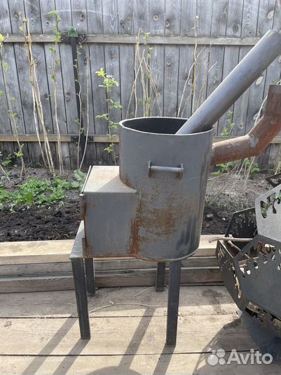 Печка под казан