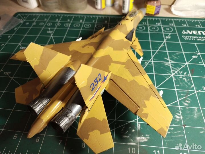 Готовая модель самолёта Су-37