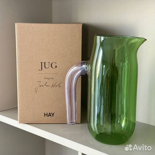 Кувшин Hay Jug L Green