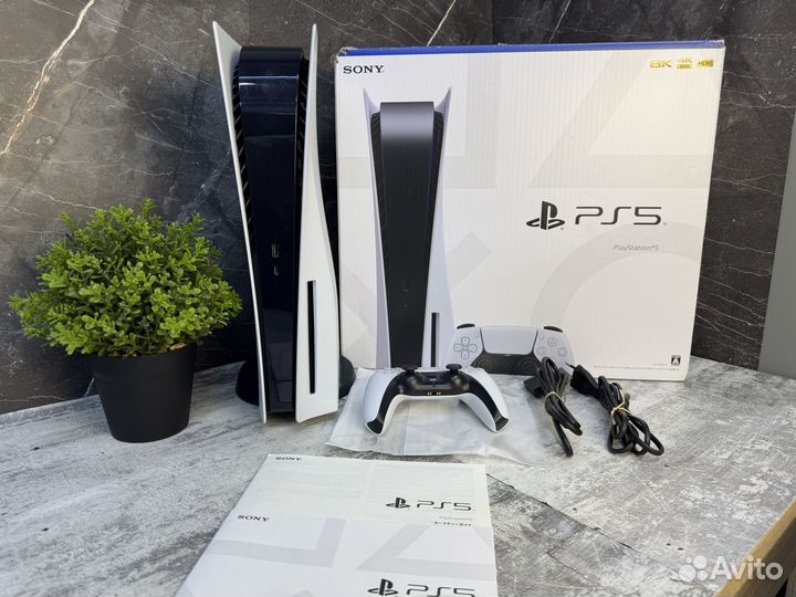 Sony playstation 5 ps5 с дисководом куча игр