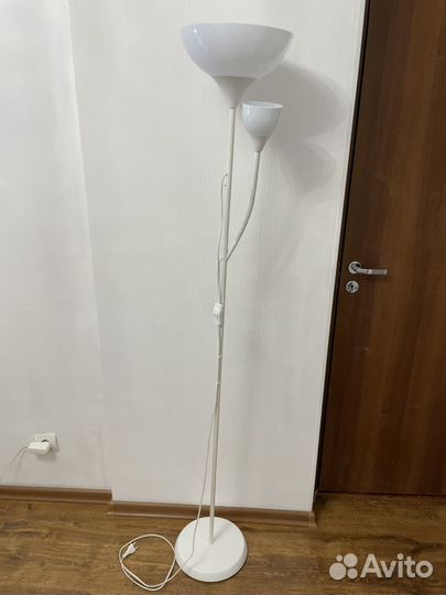 Торшер напольный IKEA белый