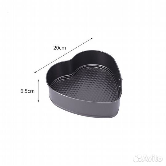 Формы для выпечки, набор 3 штуки тд-206