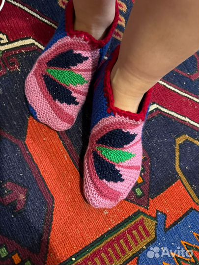 Вязаные носочки