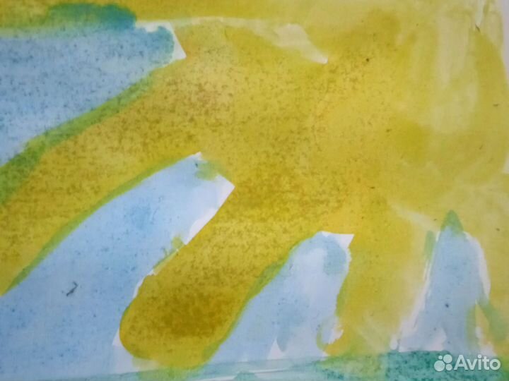 Картина бизон и телëнок