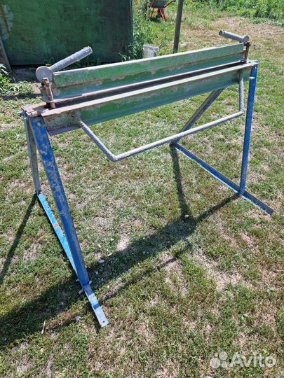 Листогибочный станок для производства воздуховодов