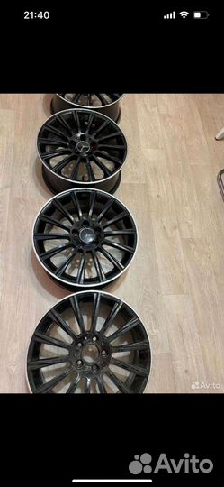 Диски на mercedes r18 amg разноширокие