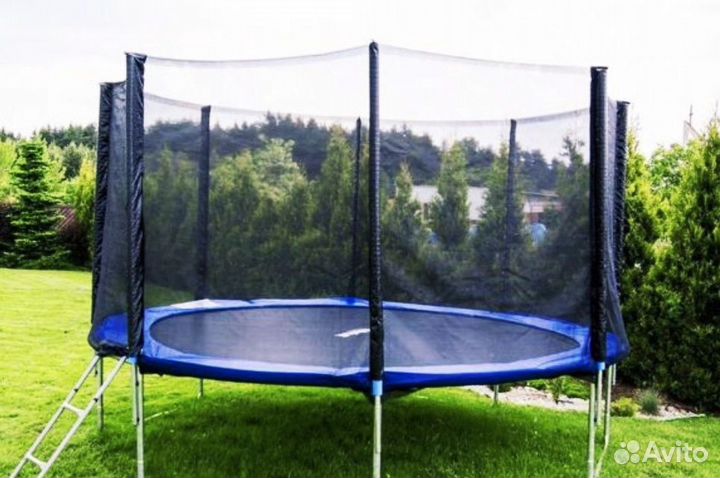 Батут с сеткой