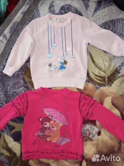 Кофты на девочку 92-104
