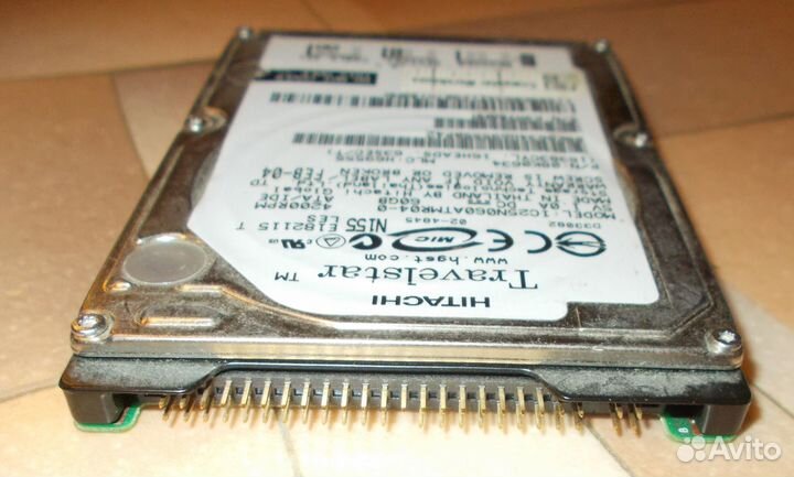Ретро HDD IDE 2,5 для ноута. 60 Gb (Редкость)
