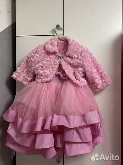 Платье нарядное для девочки на др/утренник/нг