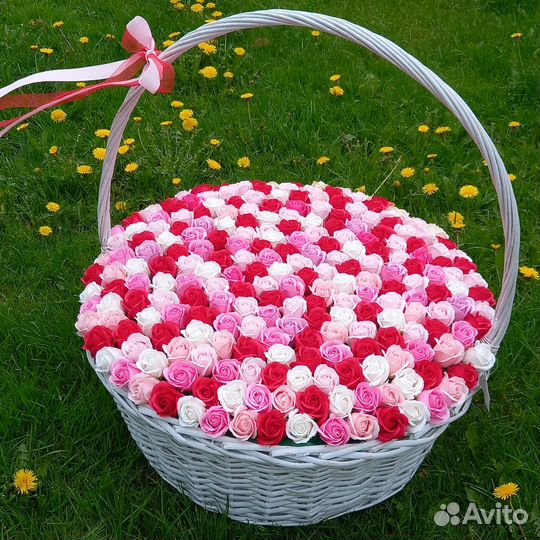 Цветы мыло подарок 301 шт