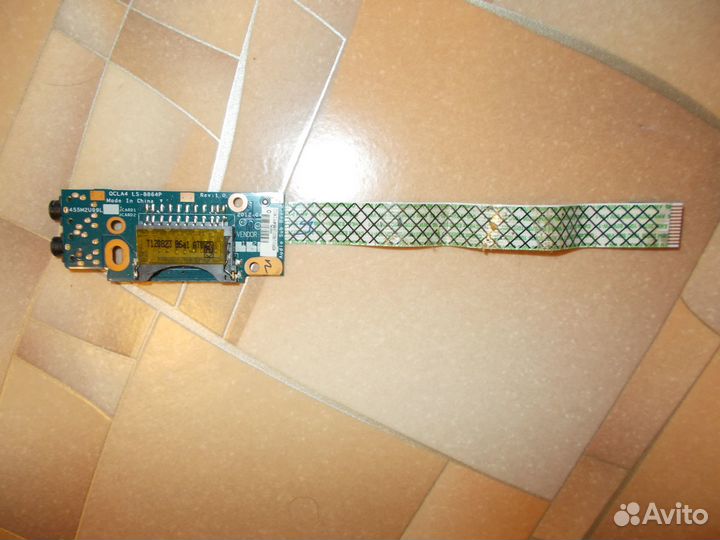 Доп плата audio, картридера qcla4 LS-8864P