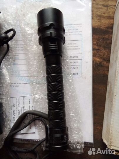 Подводный ультрафиолетовый фонарь