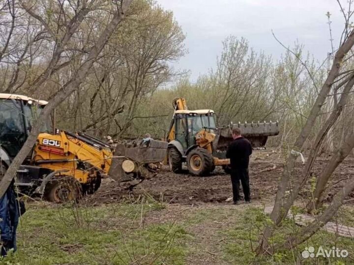 Расчистка участка, покос травы/бурьяна, спил дерев