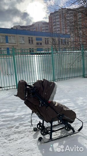 Санки коляска ника