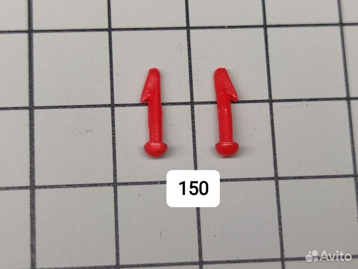 Серьги и заколки для кукол Барби