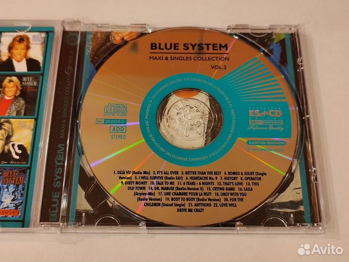 Cd Blue System - Maxi & Singles Collection vol.2