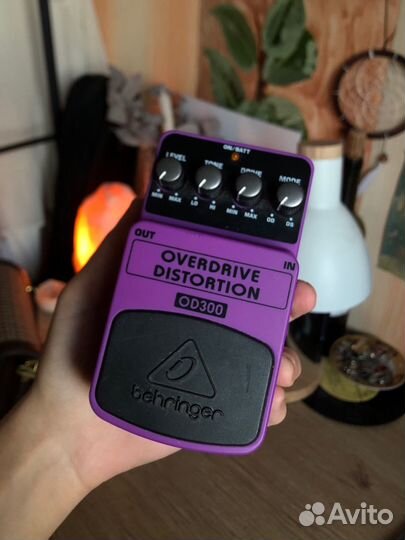 Педаль overdrive/distortion