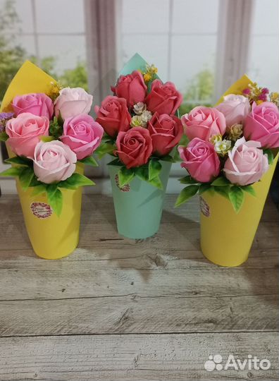 Мыльные букетики