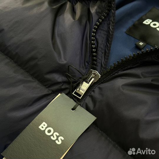 Пуховик Boss Dark Blue