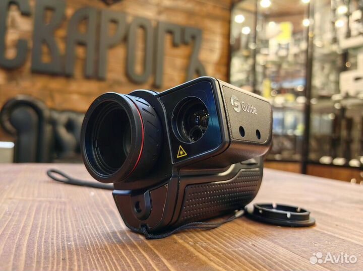 Тепловизионный монокуляр Гайд TD411 LRF новый