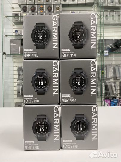 Garmin Fenix Pro 7S/7/7X Sapphire/Solar black