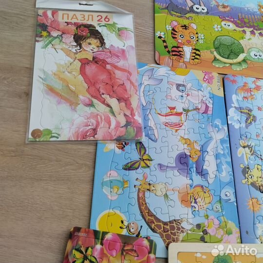 Новые Детские пазлы
