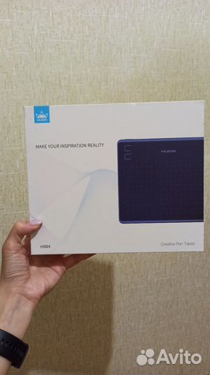 Графический планшет huion HS64