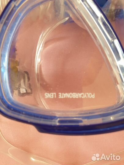 Маска для подводного плавания с трубкой