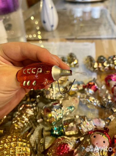 Елочные игрушки СССР