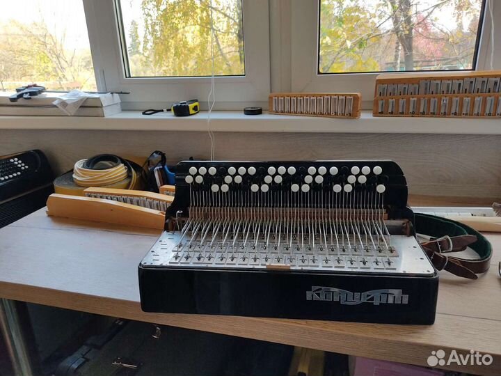 Ремонт баянов, гармоней, аккордеонов