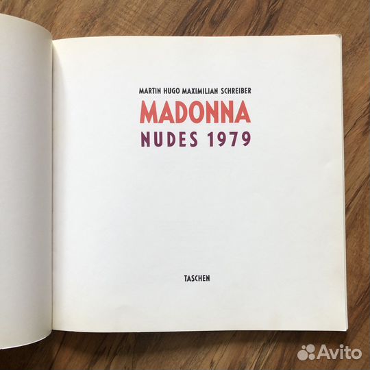 Фотоальбом Madonna Nudes 1979