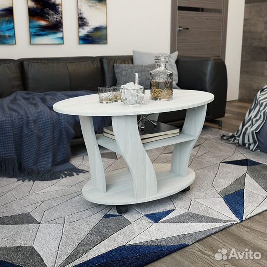 Стол журнальный Прима NEW (Соренто,Статус-2,3)