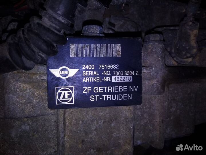 АКПП Mini Cooper R50 W10B16D