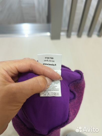 Шапка шлем для девочки lassie 54-56