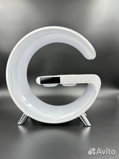 Стильный RGB Ночник с беспроводной зарядкой 15W