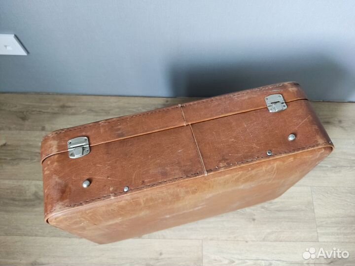 Кожаный чемодан СССР