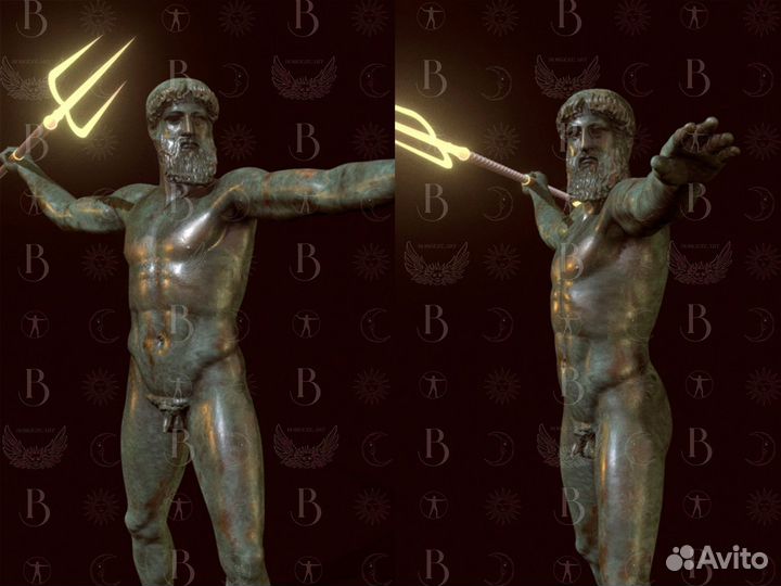 Статуя Посейдон 1,95 м