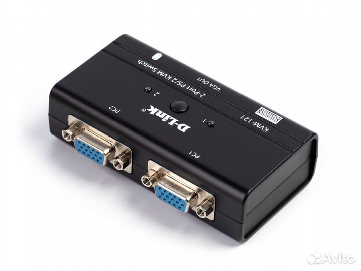 Новые KVM переключатели D-Link KVM-121