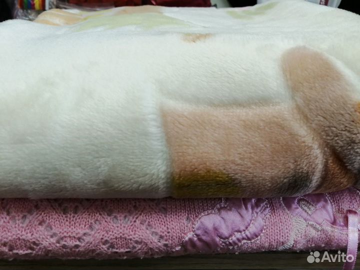 Плед и одеяло 2 шт детские пакетом. Почтой