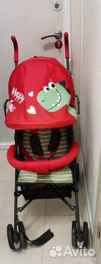 Коляска трость babyton zoo Red