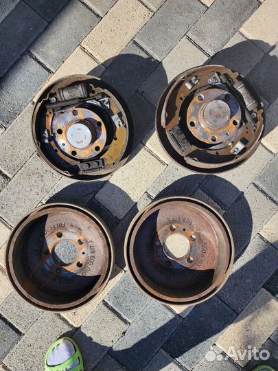 Тормозные барабаны на фольксваген поло