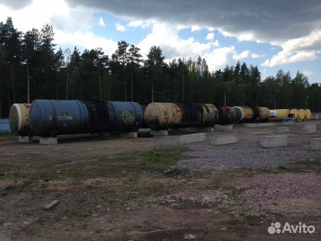 Емкости от жд цистерн б/у