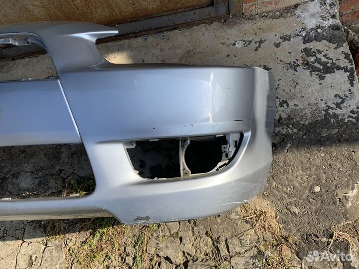 Передний бампер mitsubishi lancer 10