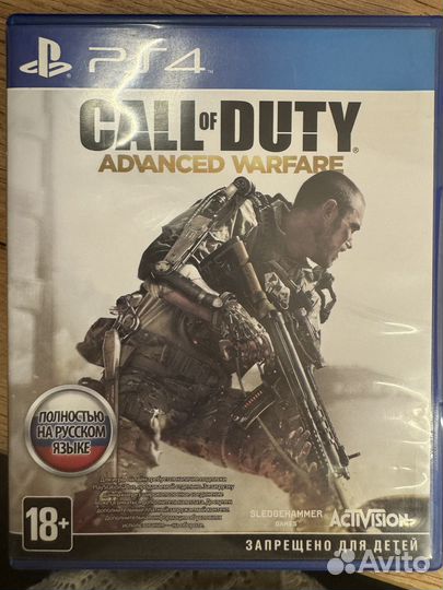 Call of Duty: Advenced Warfare диск для PS4 б/у