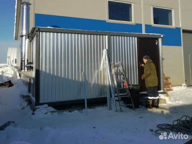 Промышленная котельная 130кВт пеллеты