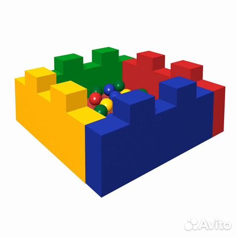 Сухой бассейн с шариками