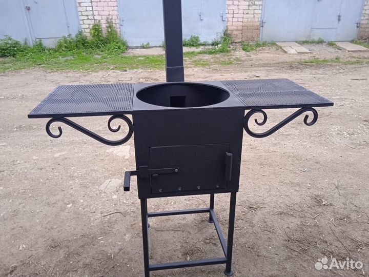 Печь для казана 6мм