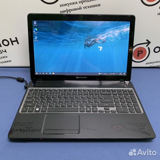 Ноутбук PackardBell TV11HC i5-2450M SSD 256Gb